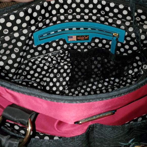 Nicole lee diaper bag tote